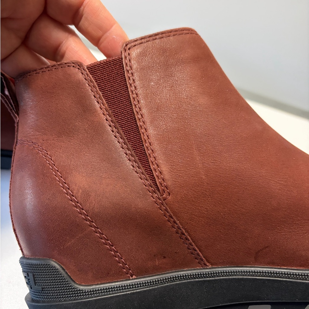 Sorel Women's Side Zip Wedge Ankle Boots - Picture 7 of 15